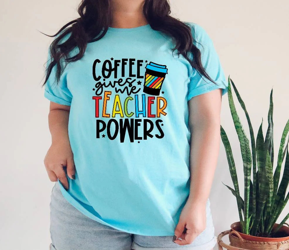 Coffee Gives me Teaching Superpowers