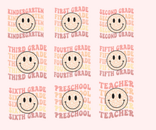 Load image into Gallery viewer, Smiley Face Retro Teacher
