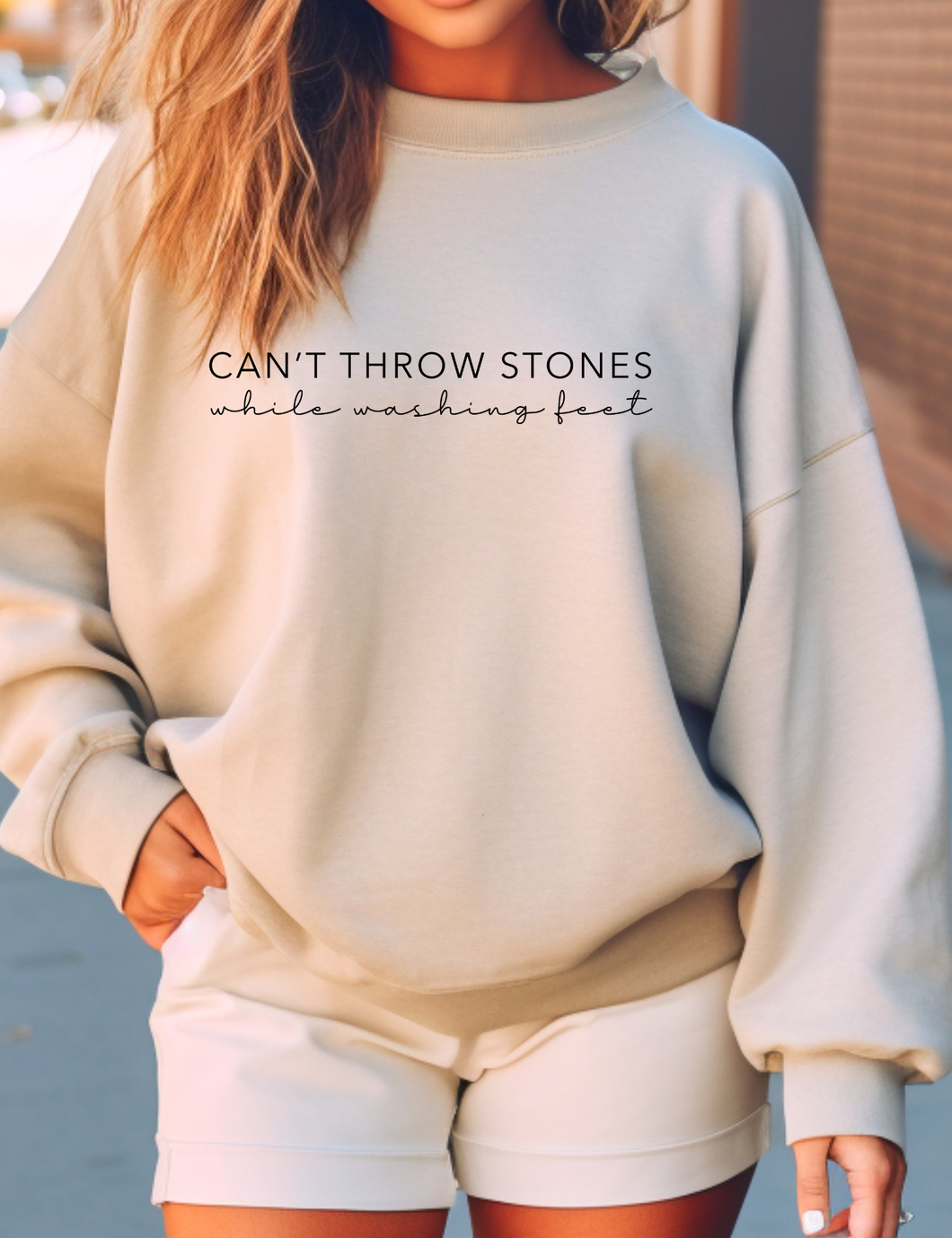 Can't throw stones