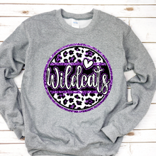 Load image into Gallery viewer, Circle Wildcats Purple
