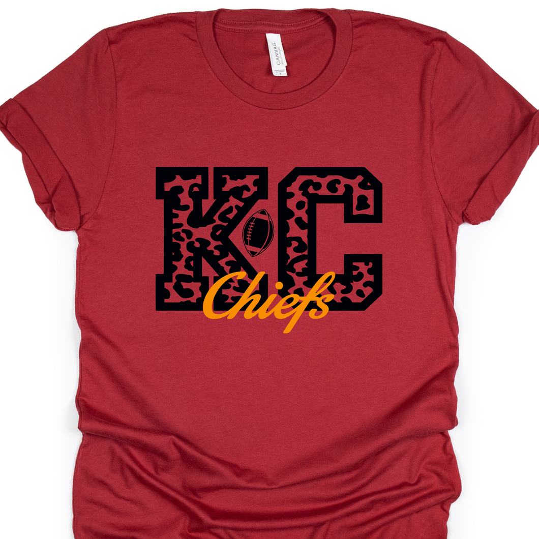 KC Chiefs with Football