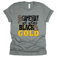 Load image into Gallery viewer, We Wear Black &amp; Gold
