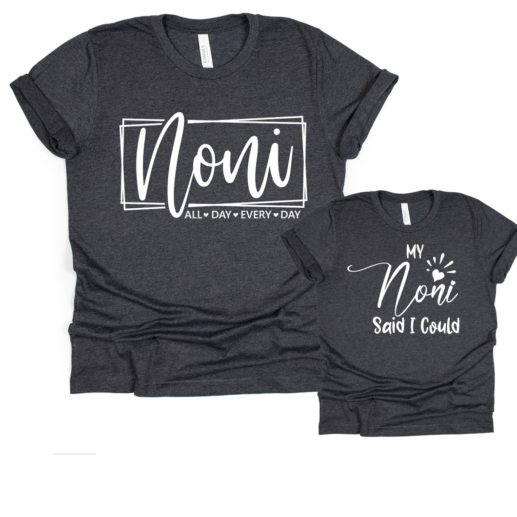 Noni (adult and kids sizes)