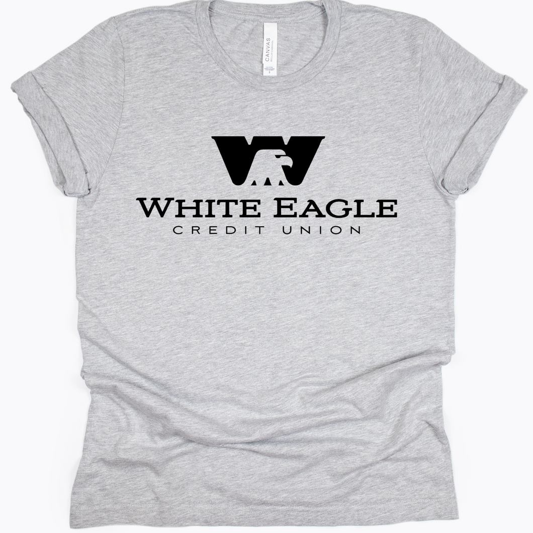 White Eagle Credit Union - Black Logo