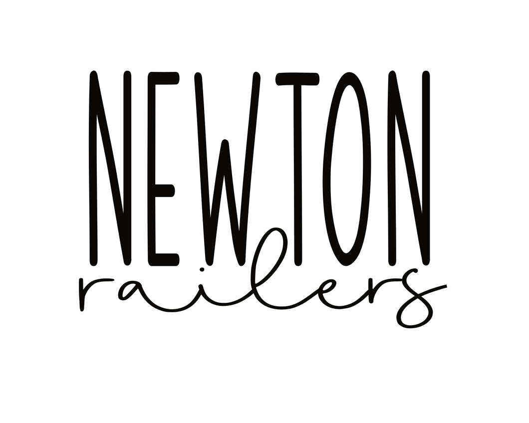 Newton Railers- black (kids & adult sizes)